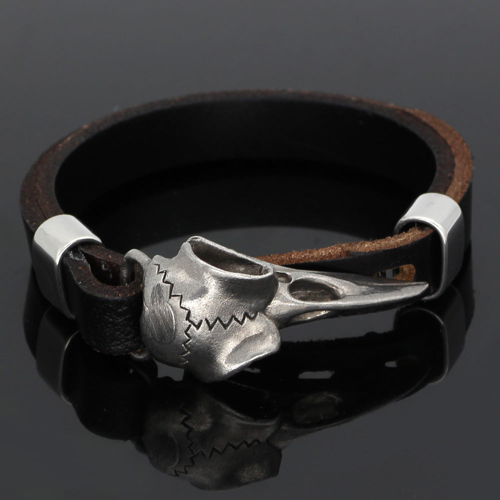 Bracelet Viking Bracelet Crâne Pirate