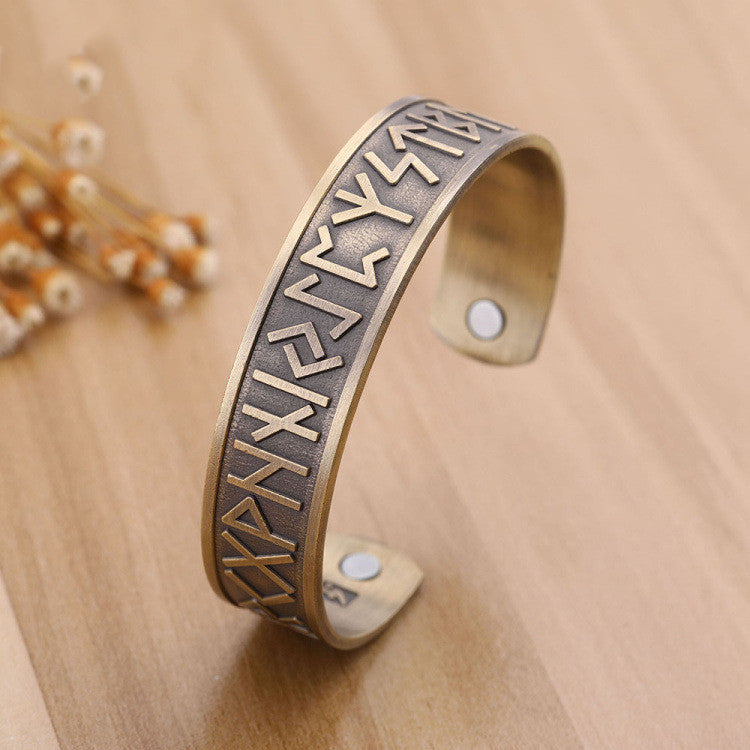 Collier Viking Viking Bracelet sculpté antique