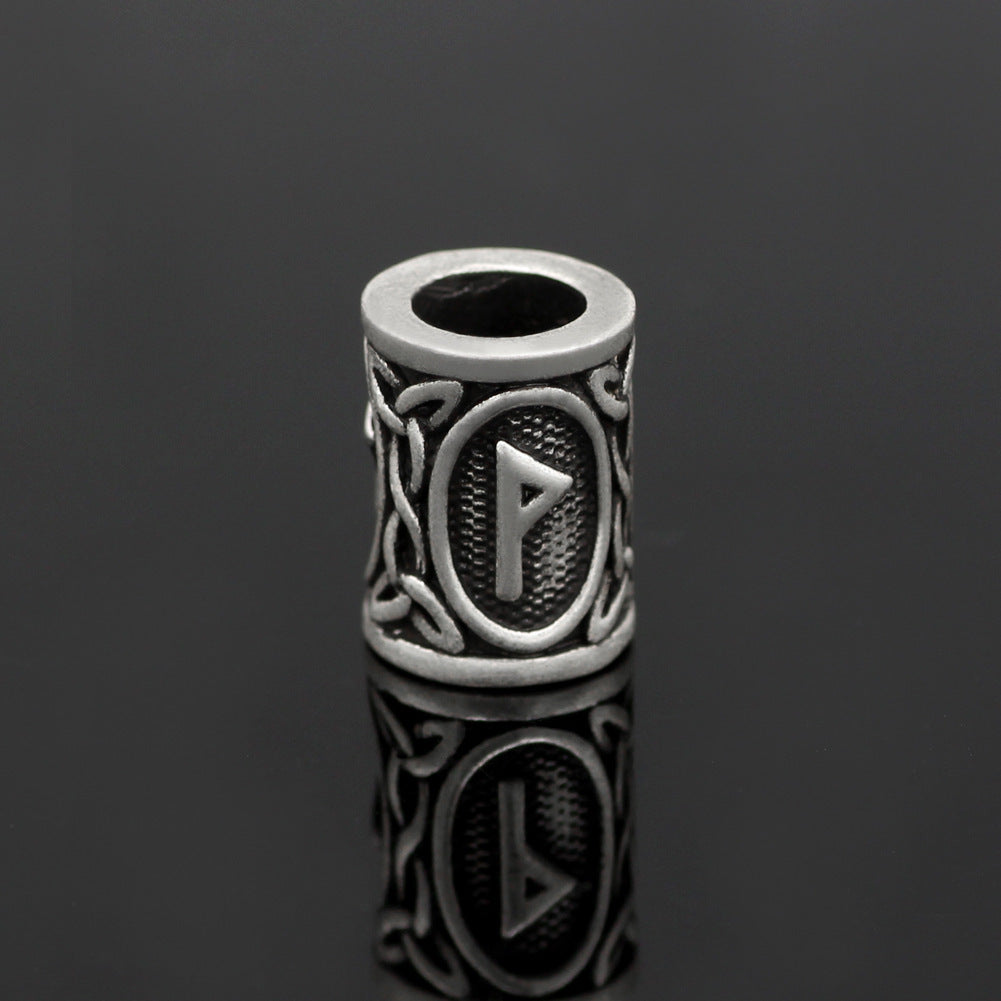 Nordic Viking Rune Beard Beads