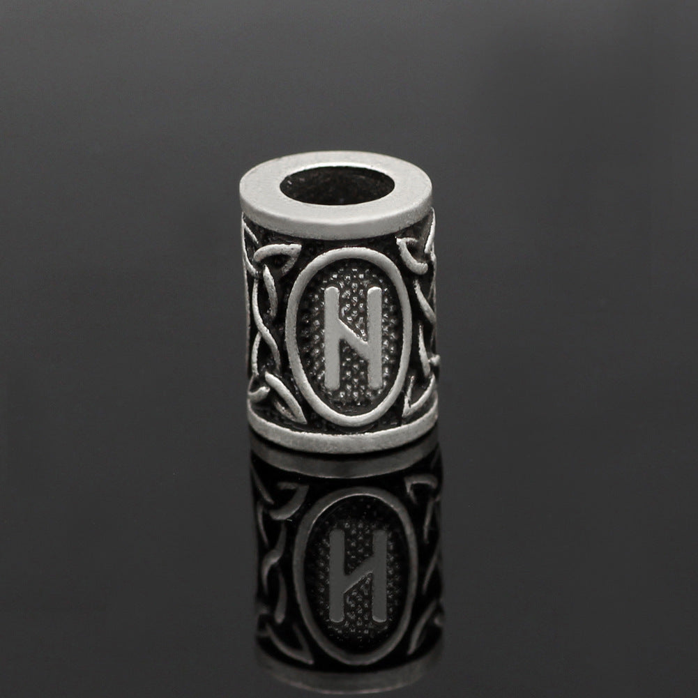 Nordic Viking Rune Beard Beads