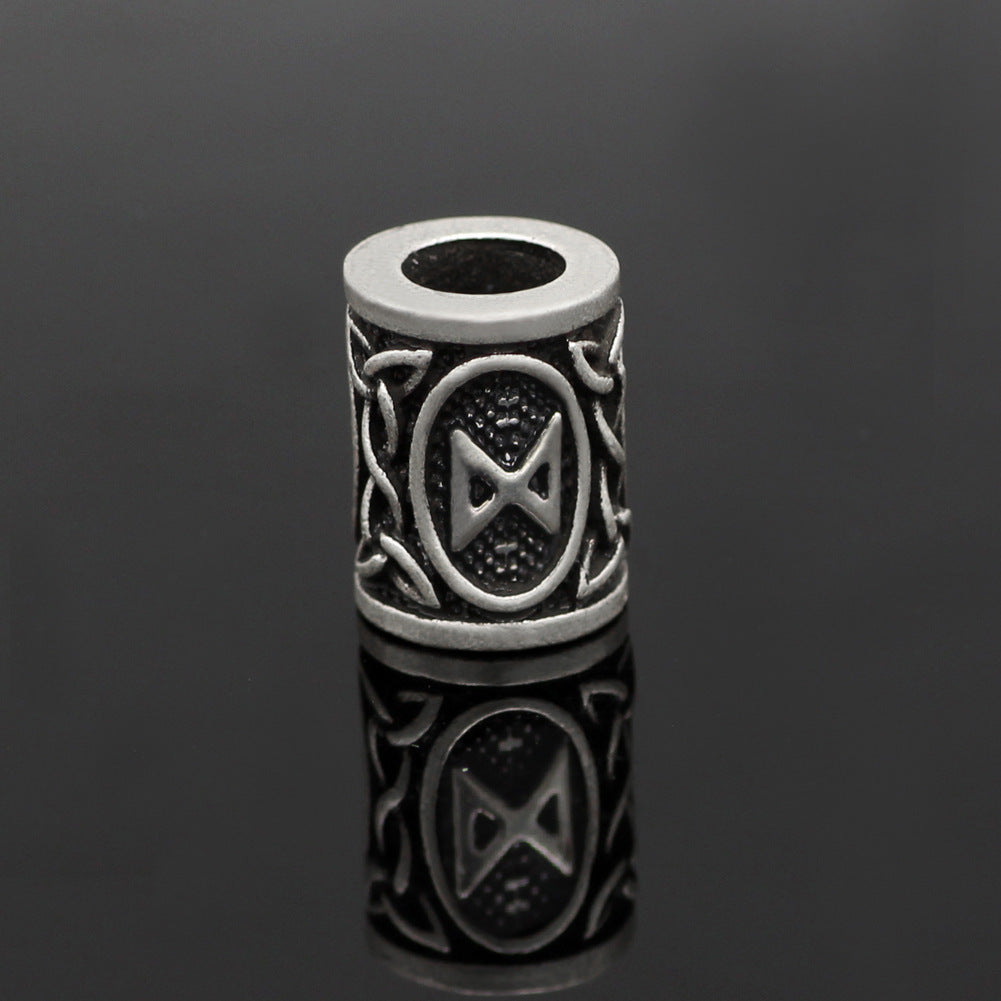 Nordic Viking Rune Beard Beads