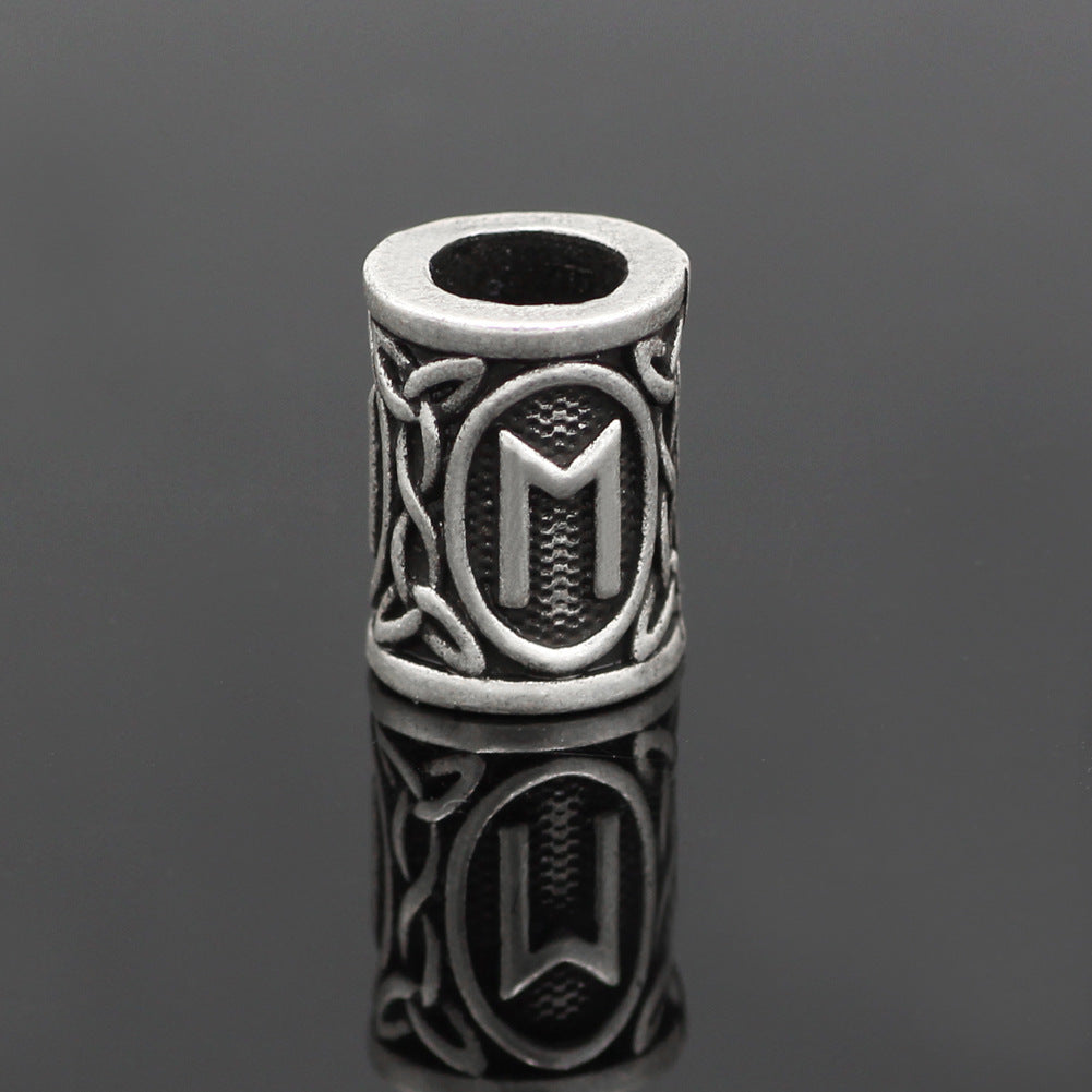 Nordic Viking Rune Beard Beads