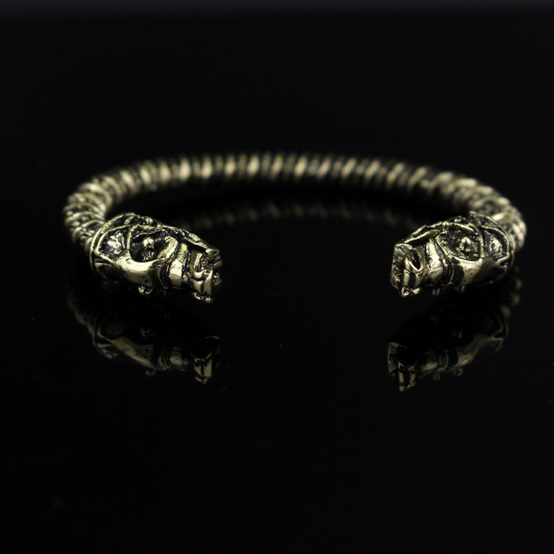 Fashionable Viking Snake Bracelet