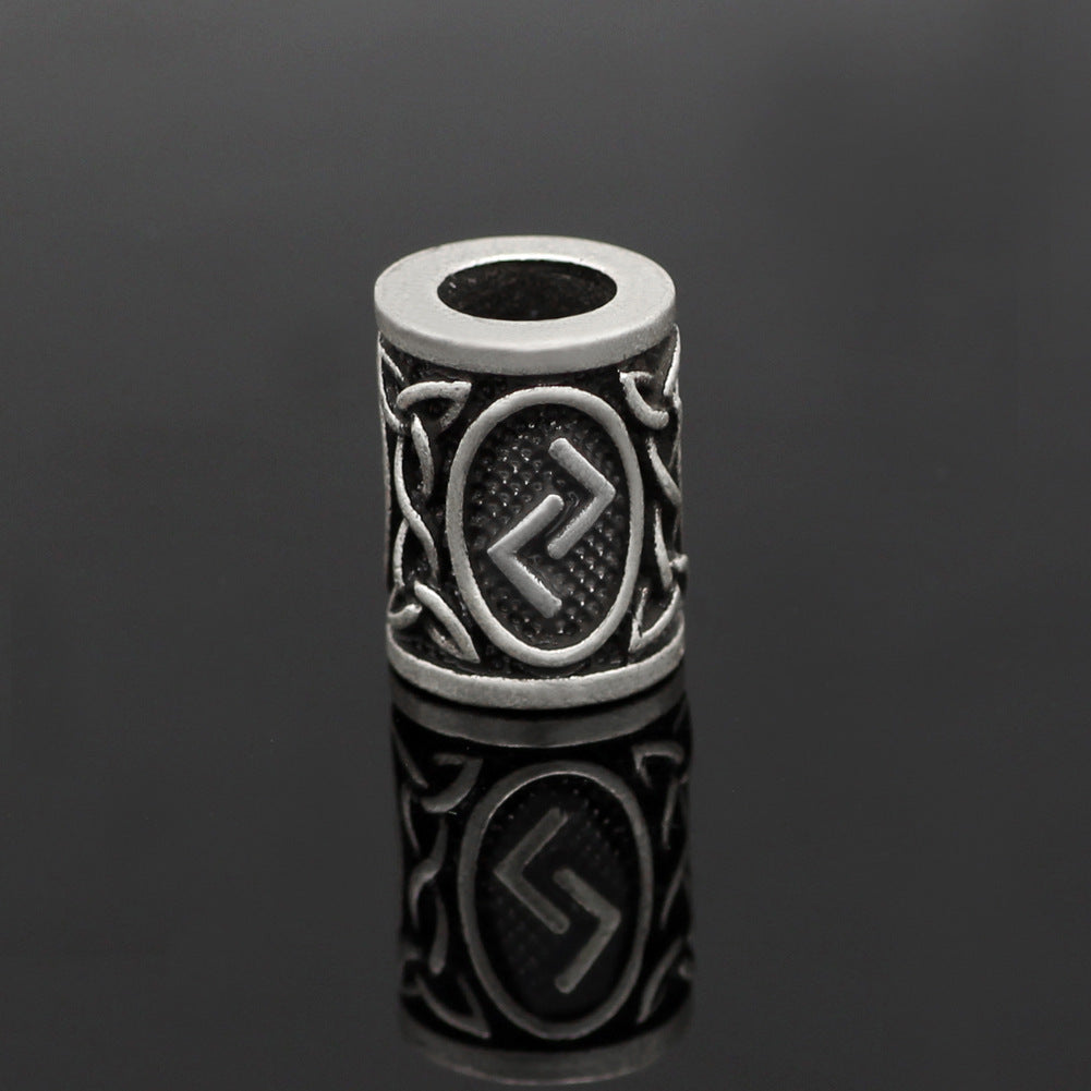 Nordic Viking Rune Beard Beads