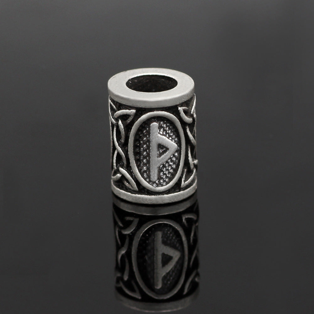 Nordic Viking Rune Beard Beads