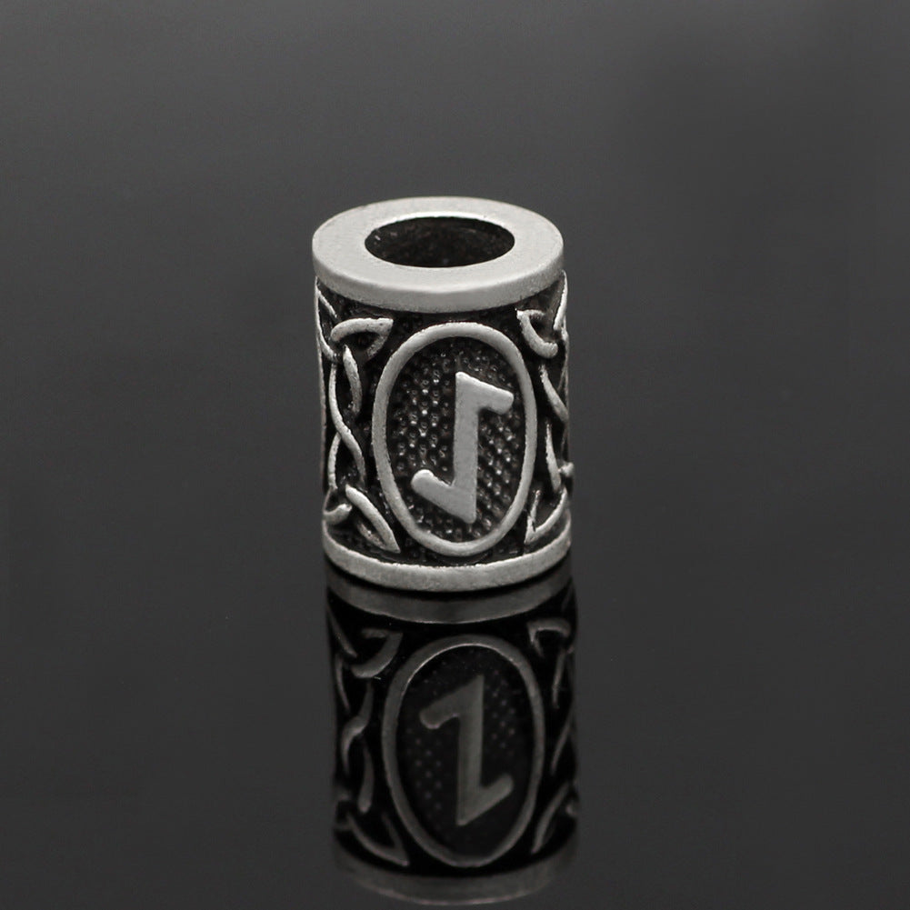 Nordic Viking Rune Beard Beads