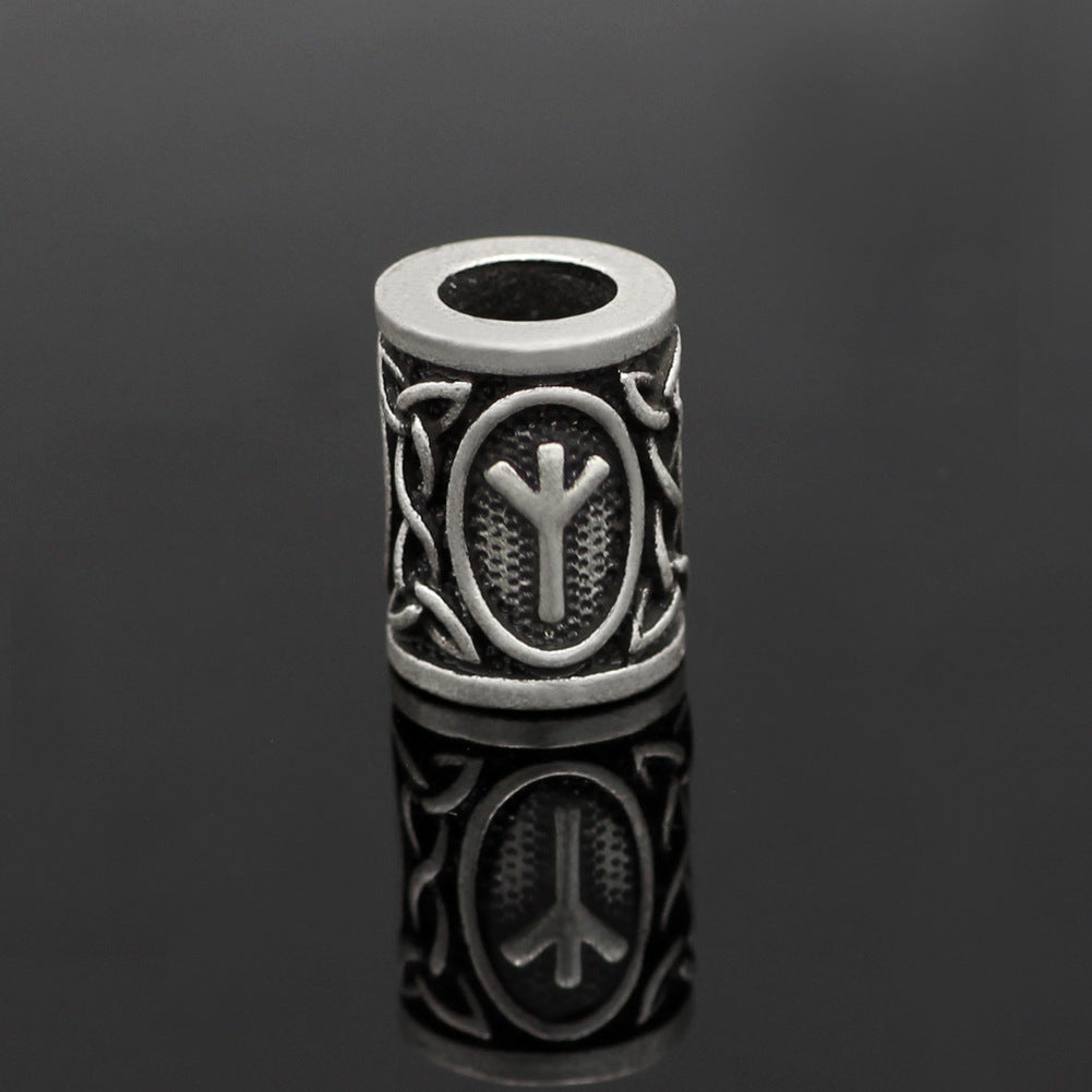 Nordic Viking Rune Beard Beads