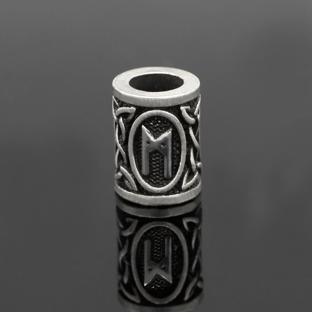 Nordic Viking Rune Beard Beads