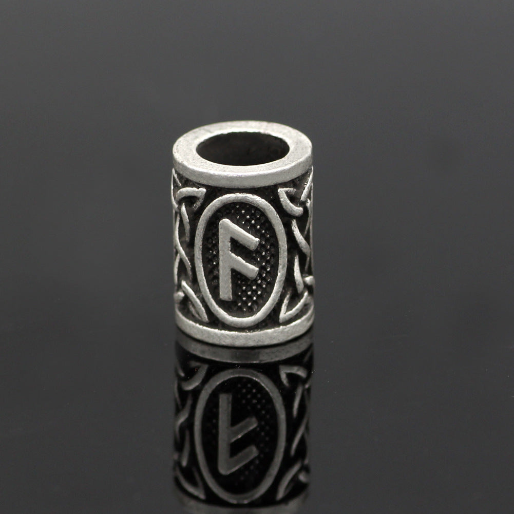 Nordic Viking Rune Beard Beads