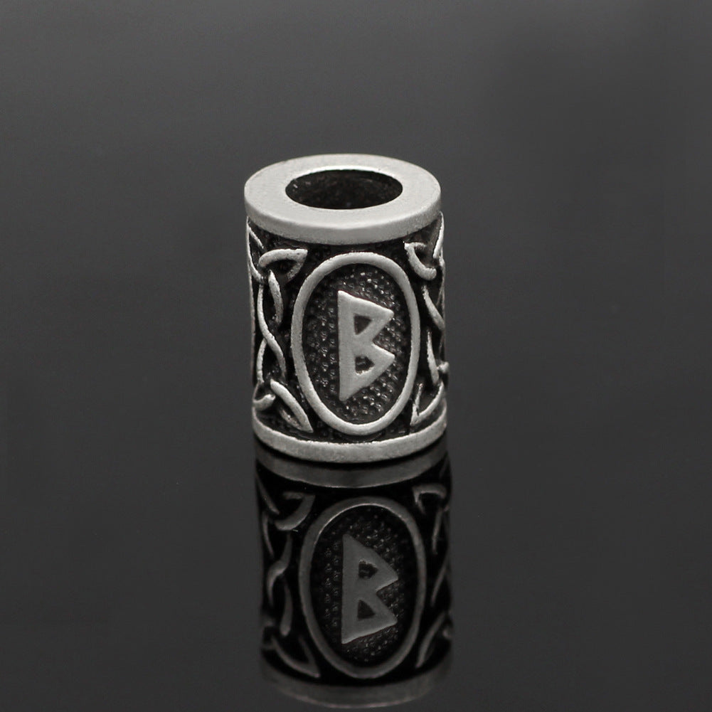 Nordic Viking Rune Beard Beads