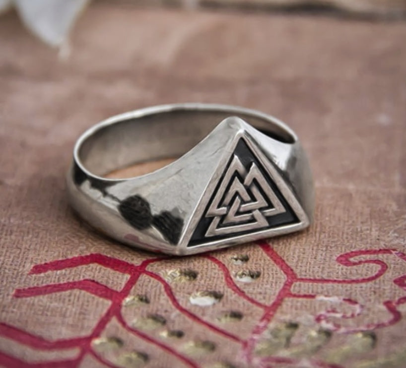 Stainless steel Viking casting ring