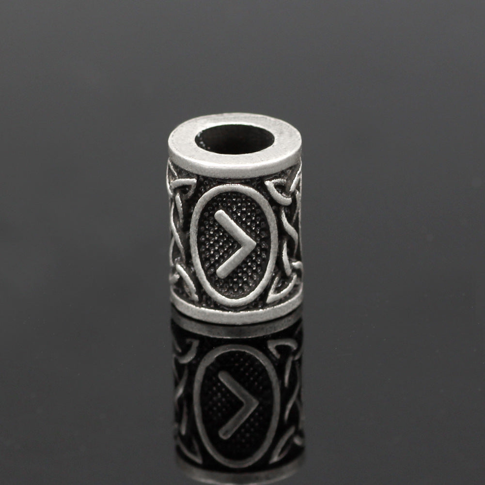 Nordic Viking Rune Beard Beads