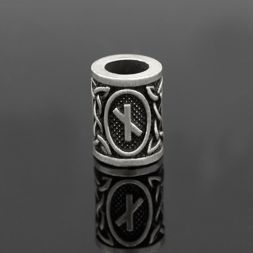 Nordic Viking Rune Beard Beads