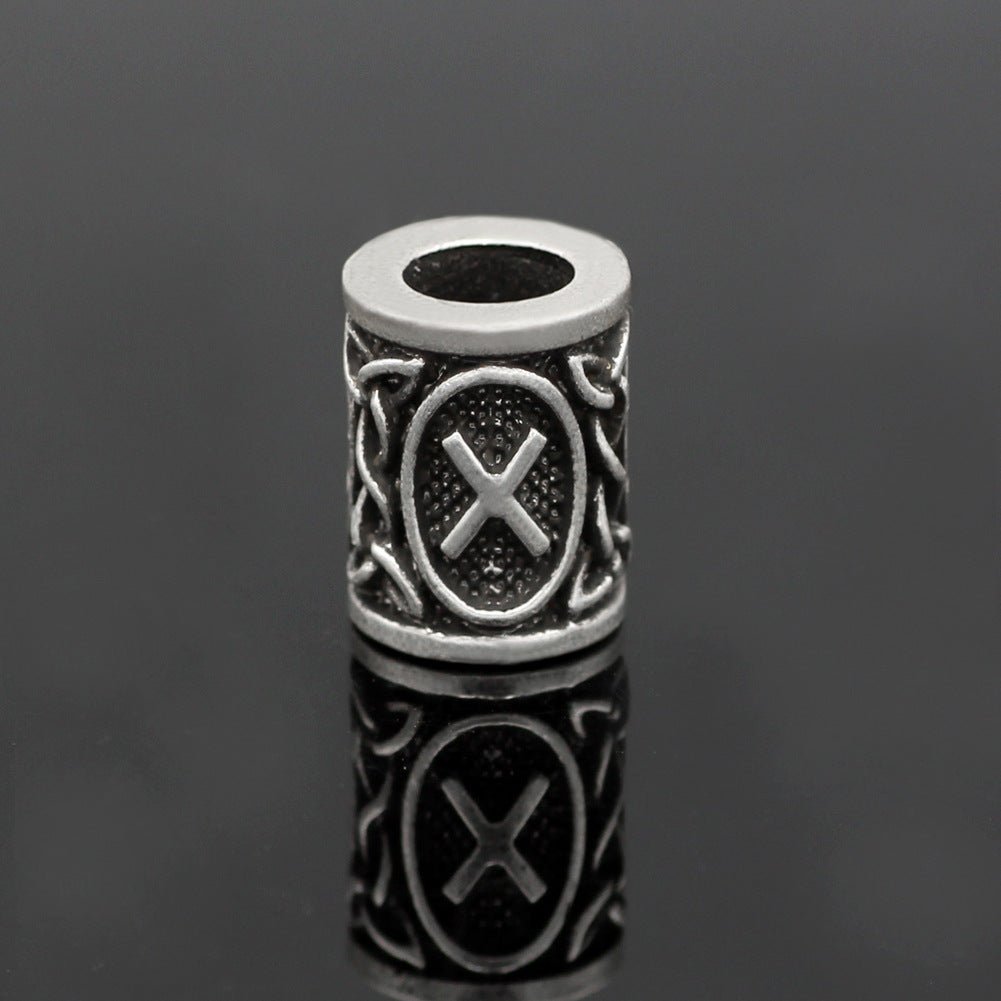 Nordic Viking Rune Beard Beads