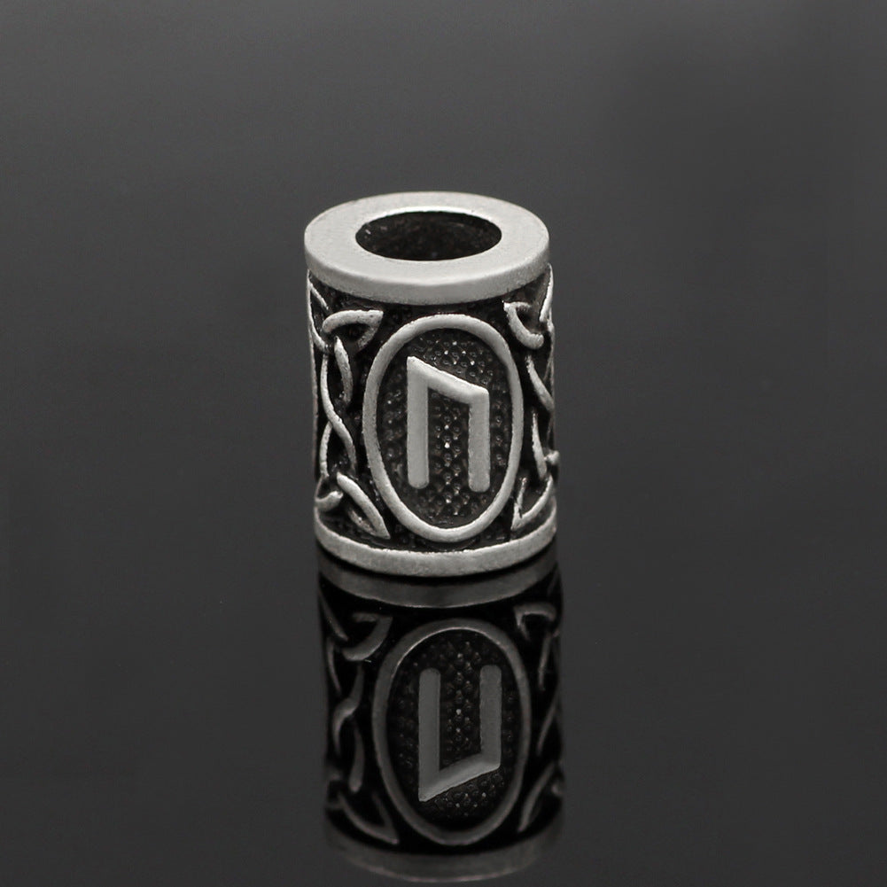 Nordic Viking Rune Beard Beads