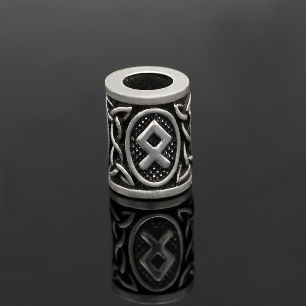 Nordic Viking Rune Beard Beads