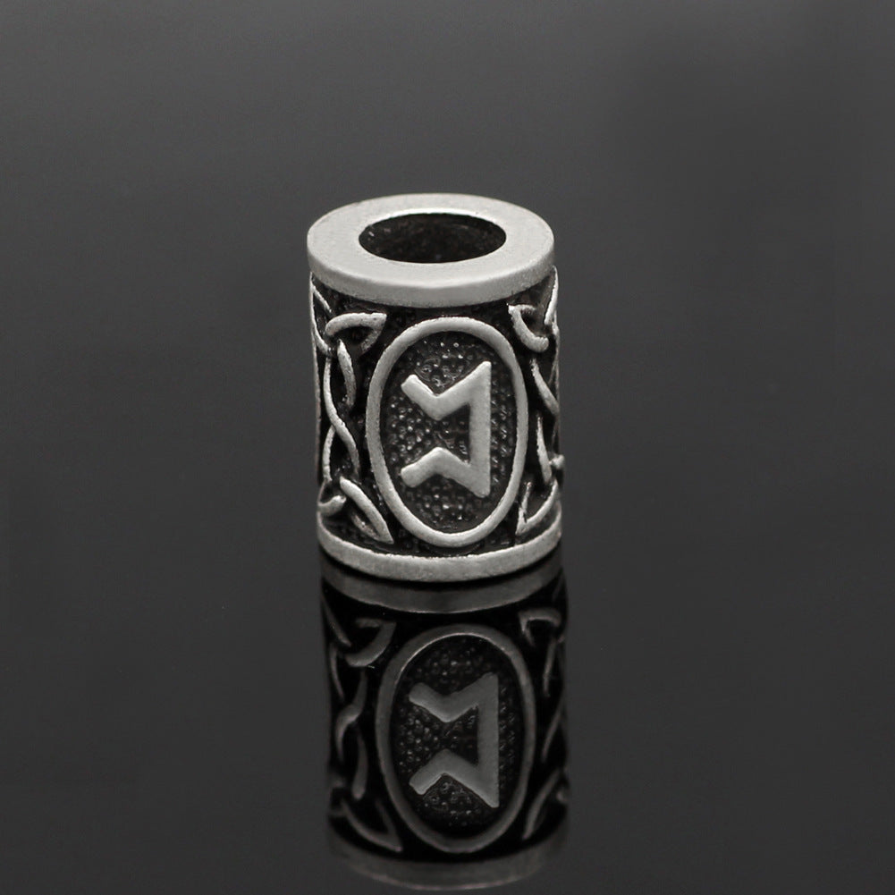 Nordic Viking Rune Beard Beads