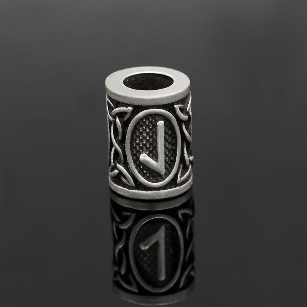 Nordic Viking Rune Beard Beads